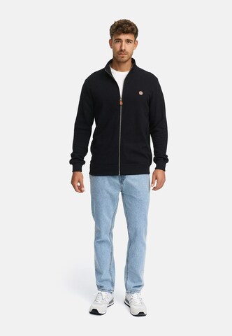 INDICODE JEANS Sweatvest 'Guadalupe' in Zwart