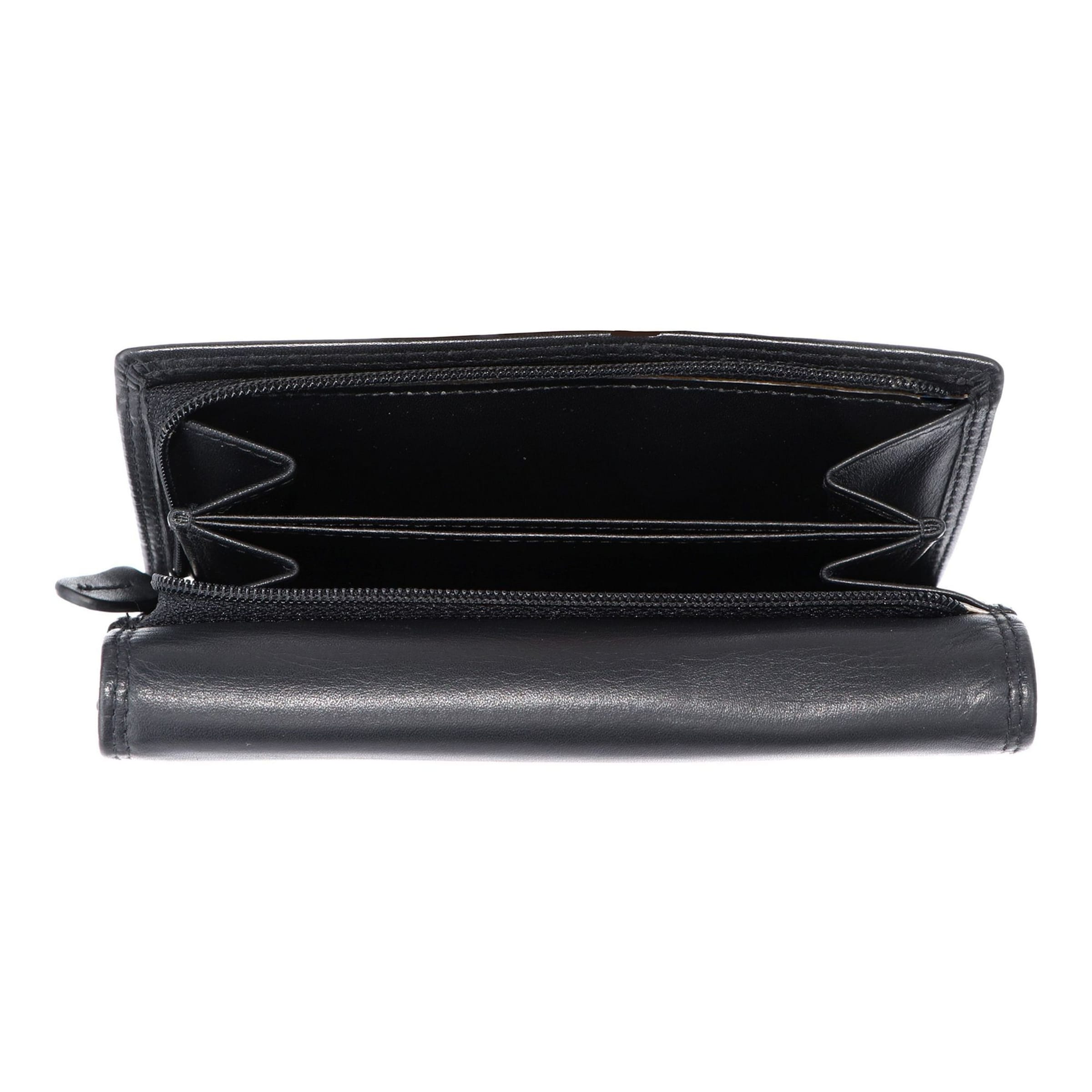 Portamonete 'Polo ' di GOLDEN HEAD in nero