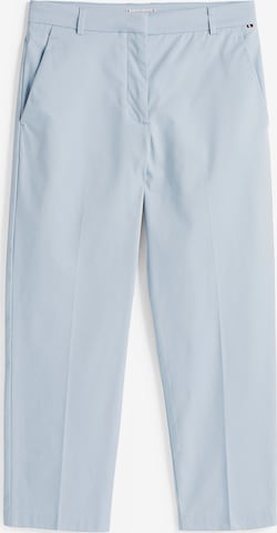 TOMMY HILFIGER Trousers with creases in Blue: front