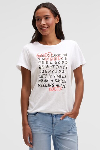 Soccx Shirt in White: front