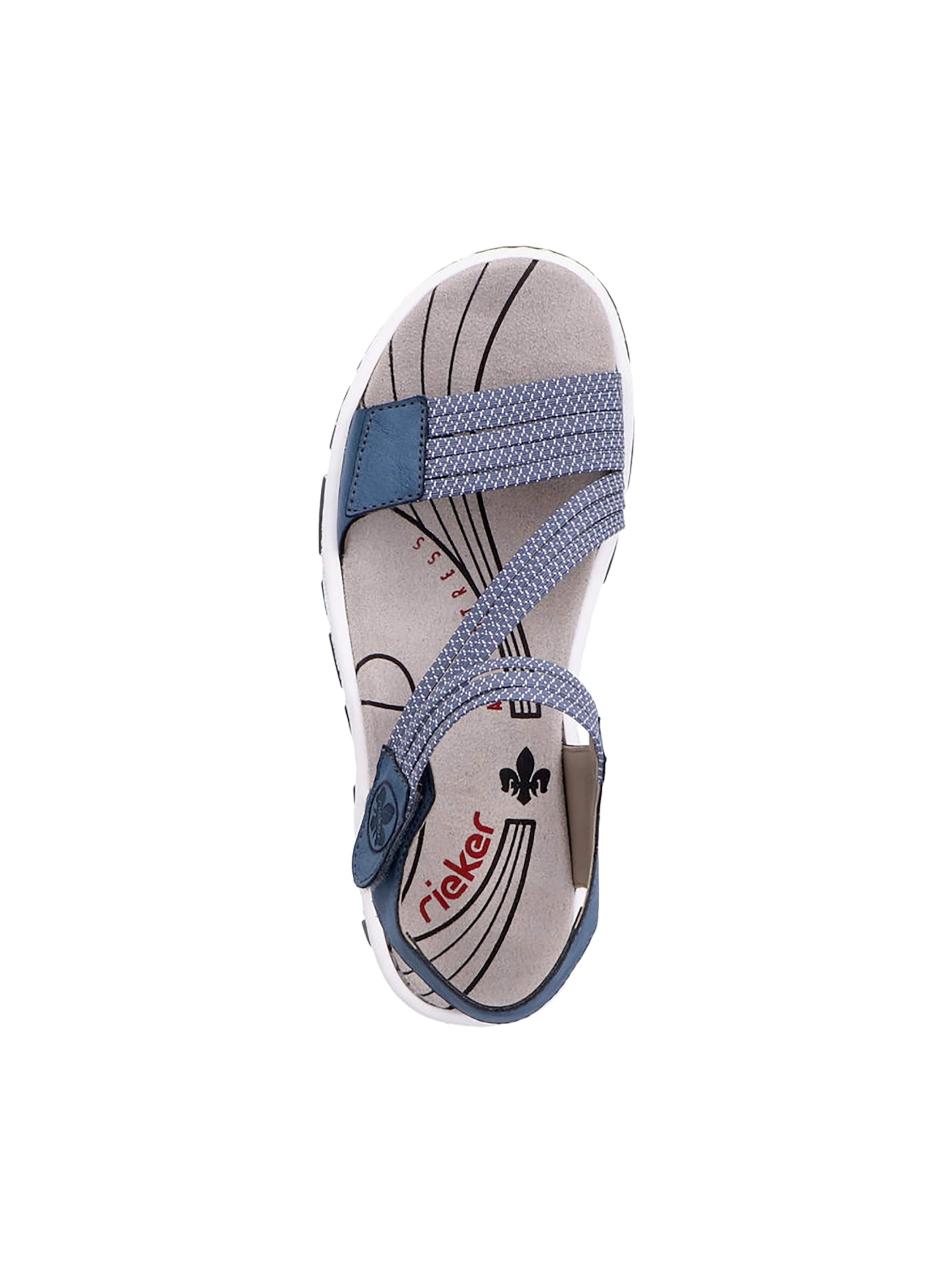 Sandales de randonnée Rieker en bleu