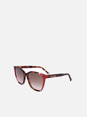 Carolina Herrera - Gafas de sol en rojo: frente