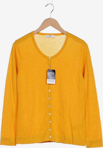 Peter Hahn Sweater & Cardigan in XL in Yellow: front
