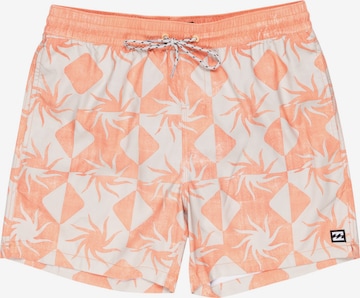 Shorts de bain 'Vacay 16' BILLABONG en orange : devant