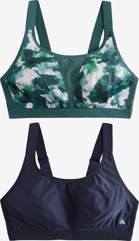 Bustieră Sutien sport de la Next pe albastru: față