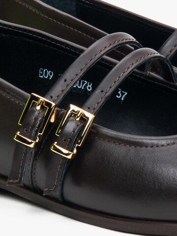 Estro Riemchenballerina '09-28781' in Schwarz