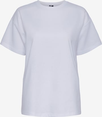 T-shirt 'SKYLAR' PIECES en blanc : devant