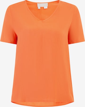 Bluză de la RISA pe portocaliu: față