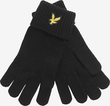 Lyle & Scott Gloves in Schwarz: Vorderseite