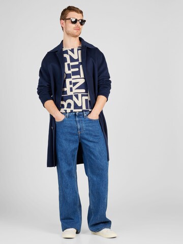 BLEND T-Shirt in Blau