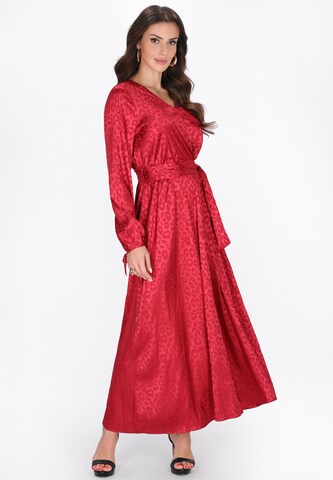 faina - Vestido em vermelho