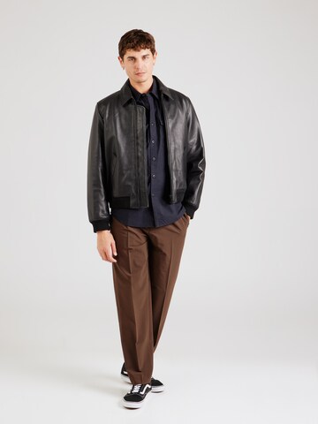 Vintage Industries - Ajuste regular Camisa 'Boston' en negro