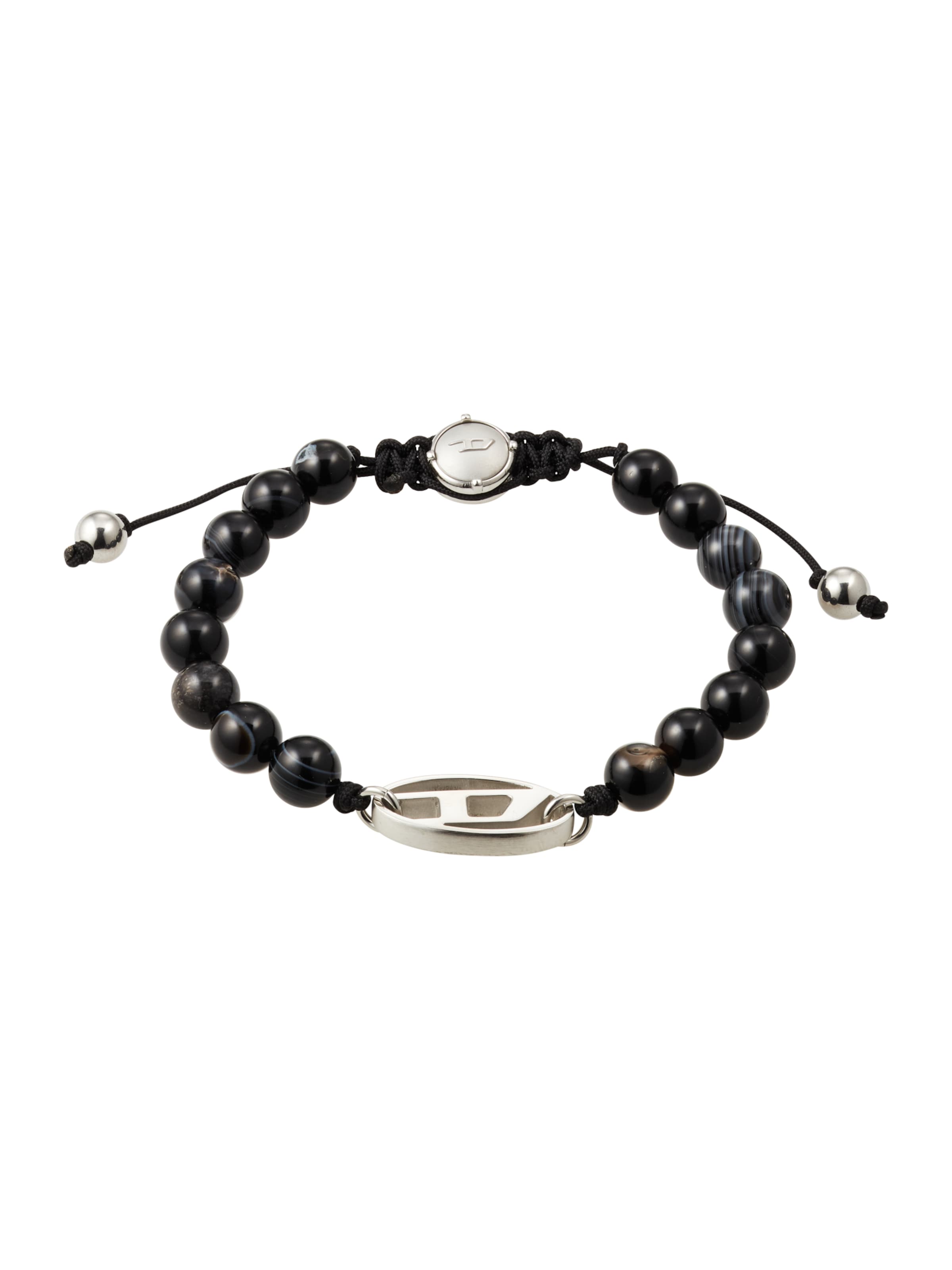 DIESEL Armband in Zwart: voorkant