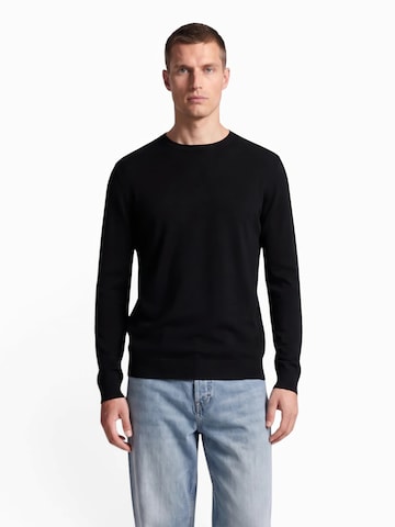 Pull-over Lindbergh en noir : devant
