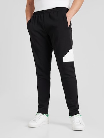 ADIDAS SPORTSWEAR Конический (Tapered) Спортивные штаны в Черный: спереди