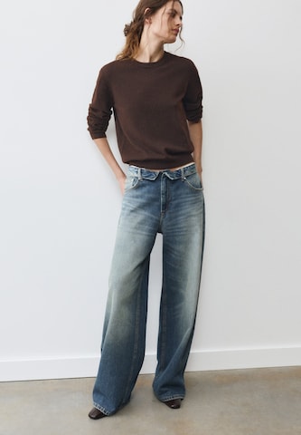 Pull-over Pull&Bear en marron