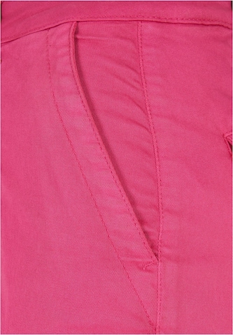 Urban Classics Tapered Cargobroek in Roze