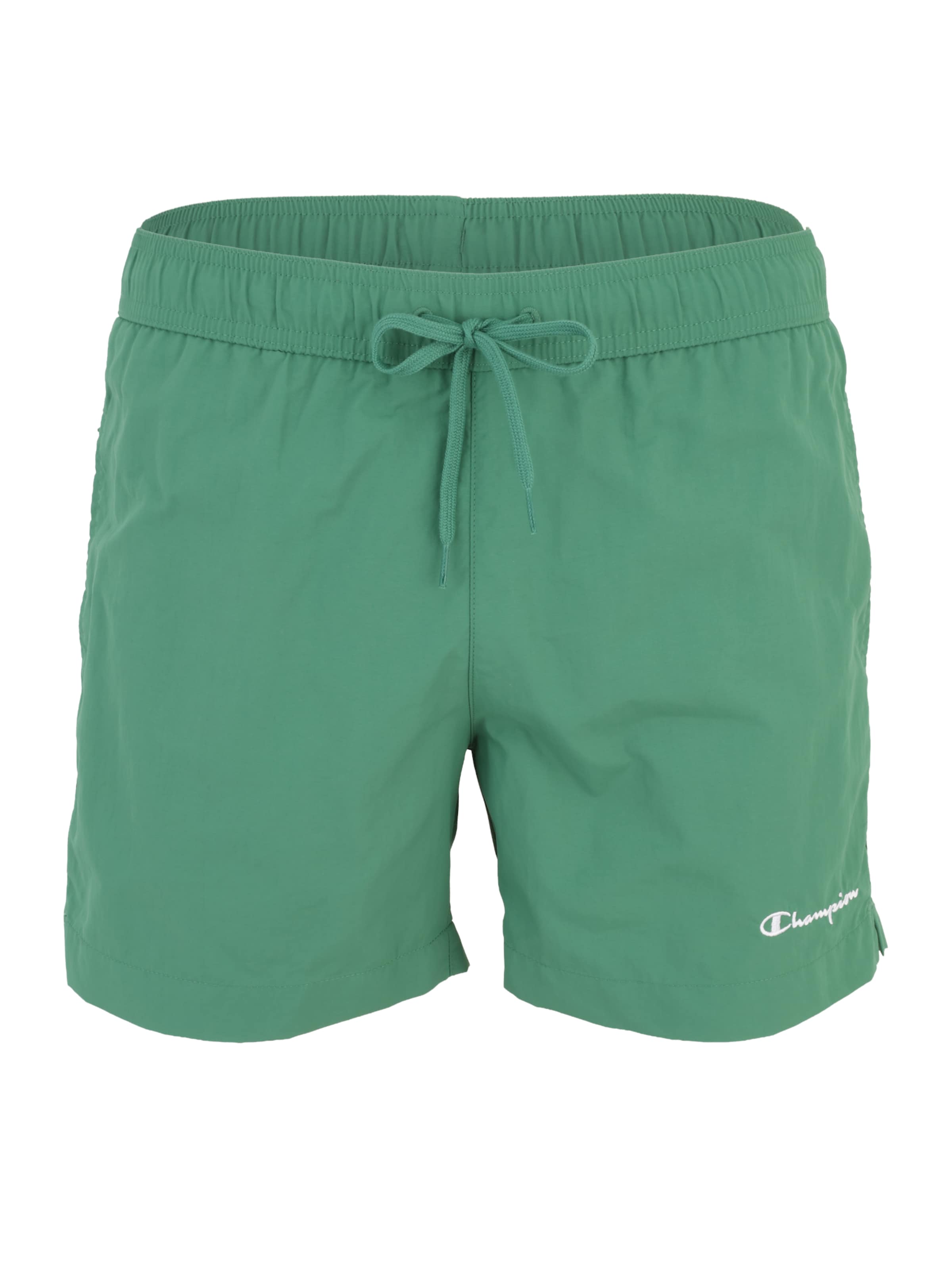 Champion Authentic Athletic Apparel Ujumispüksid, värv roheline: eest vaates