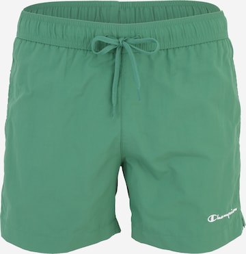 Champion Authentic Athletic Apparel Ujumispüksid, värv roheline: eest vaates