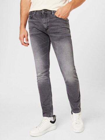 HUGO Slim fit Jeans '734' in Grey: front