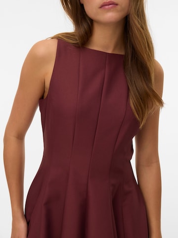 Robe de cocktail 'VMDrea' VERO MODA en rouge