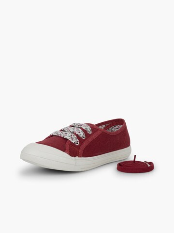 Baskets Pisamonas en rouge