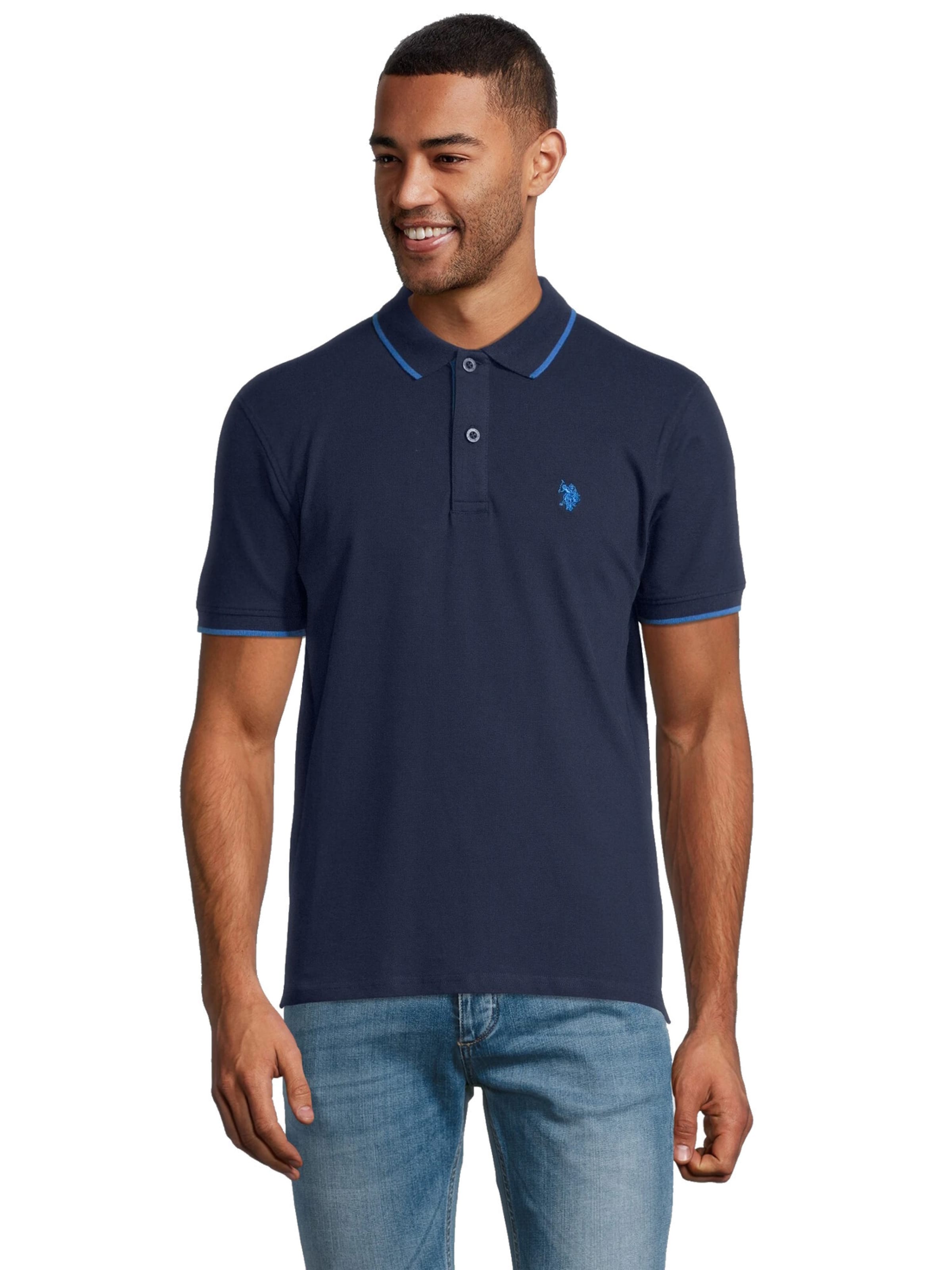 U.S. POLO ASSN. Футболка в Синий: спереди