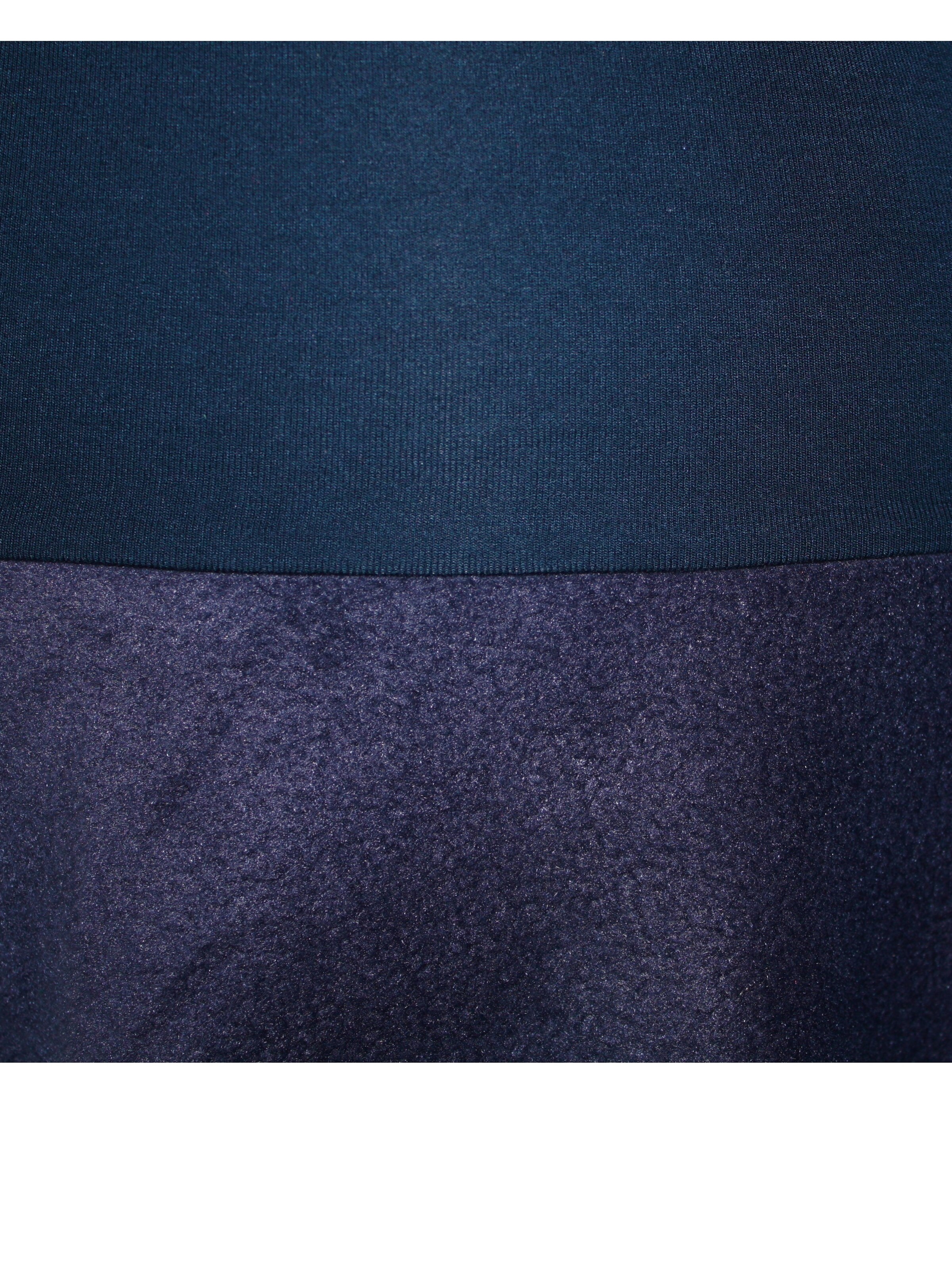 dunkle design Rock 'A-Linie Fleece'‌‌‌‌‌ in Blau