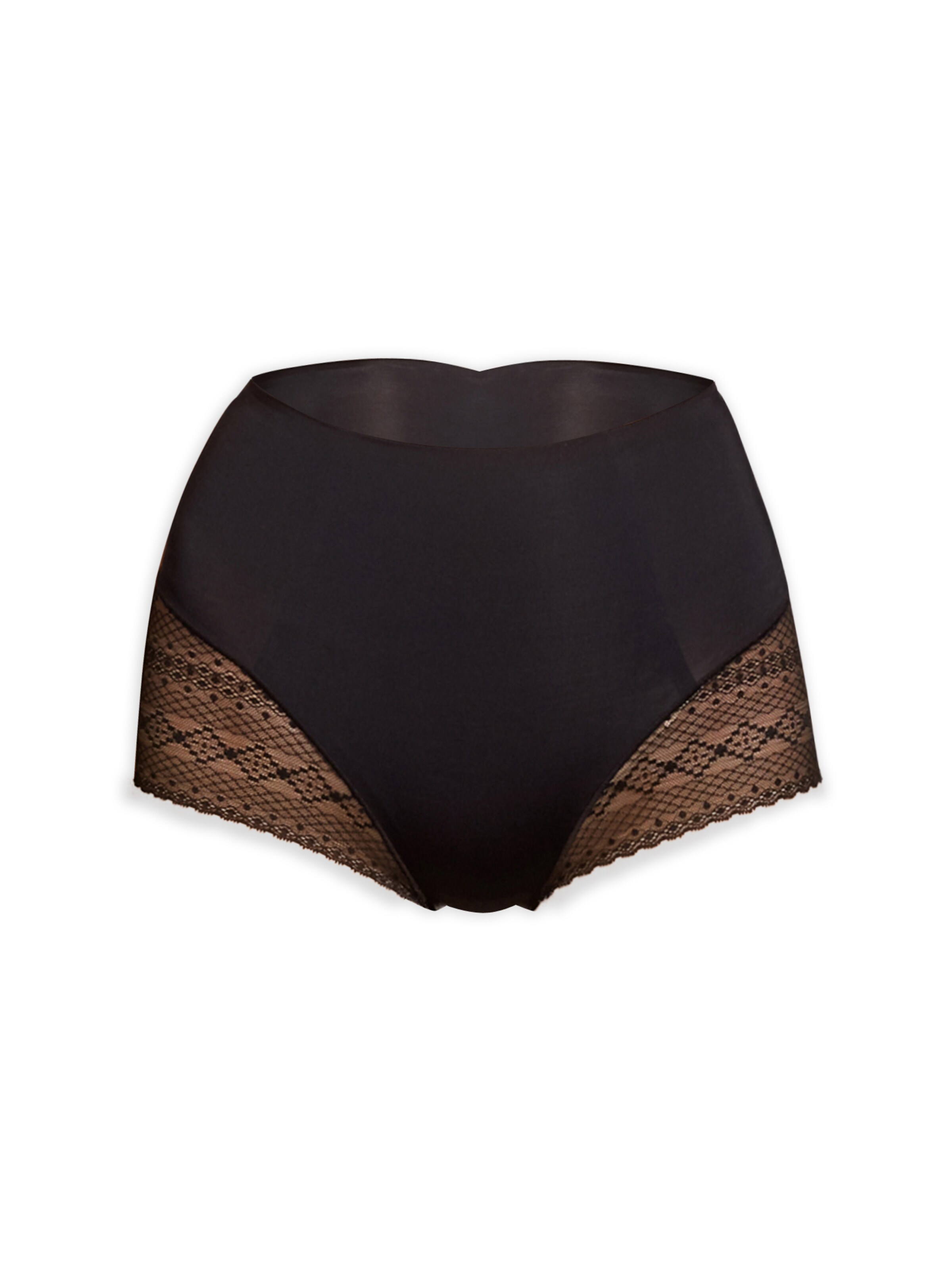 Gisela Shaping slip in Black: front