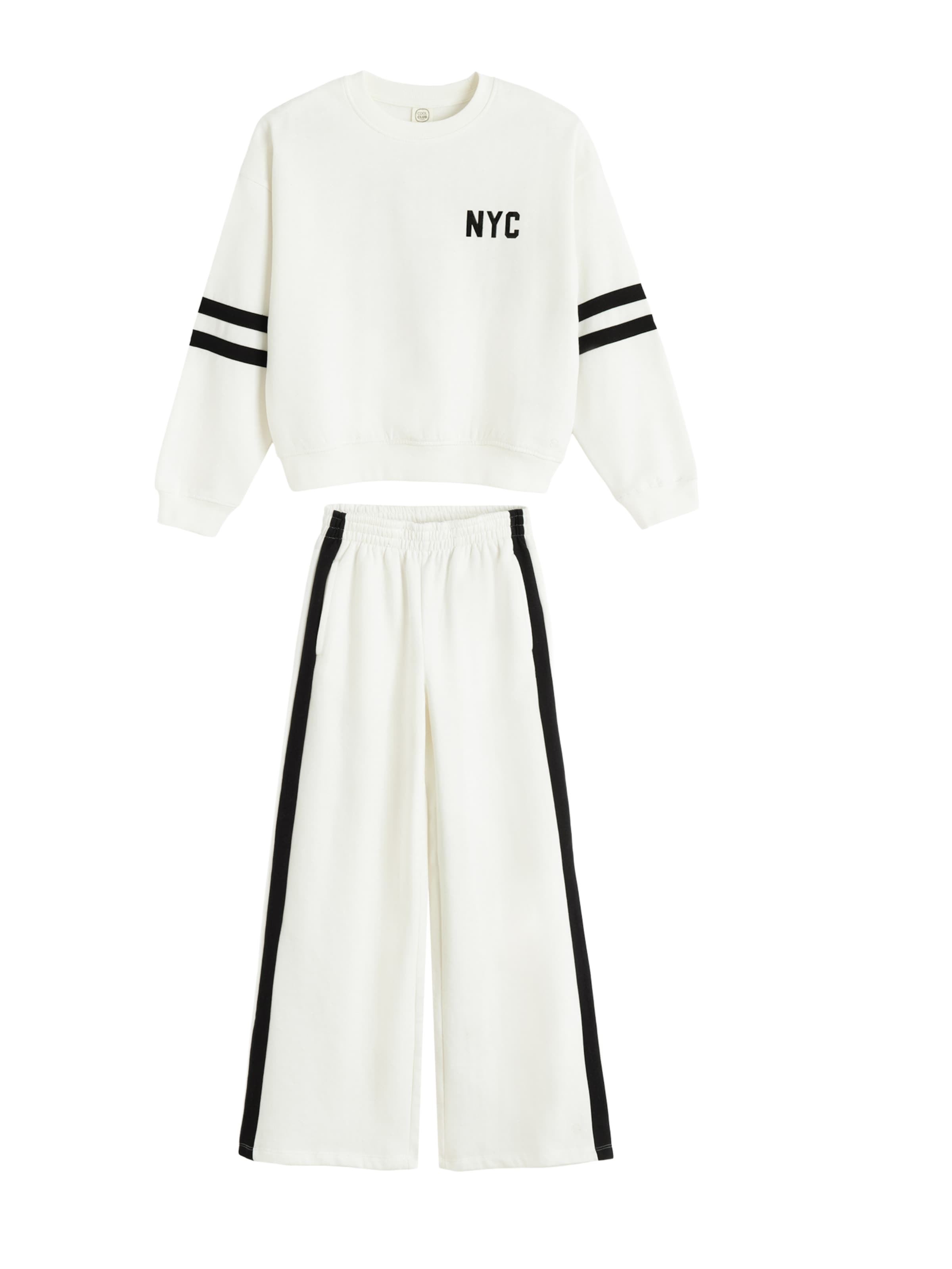 Cool Club Szettek - fehér: elől