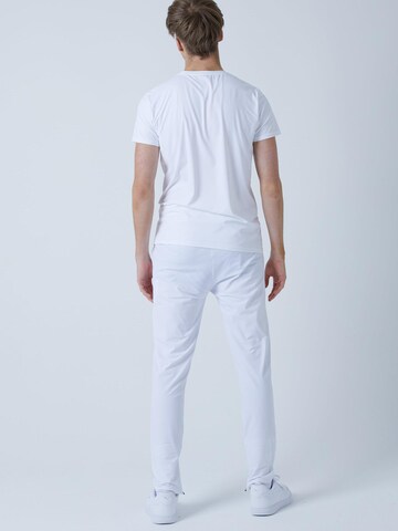 Coupe slim Pantalon de sport 'Slim Training Pants' SPORTKIND en blanc