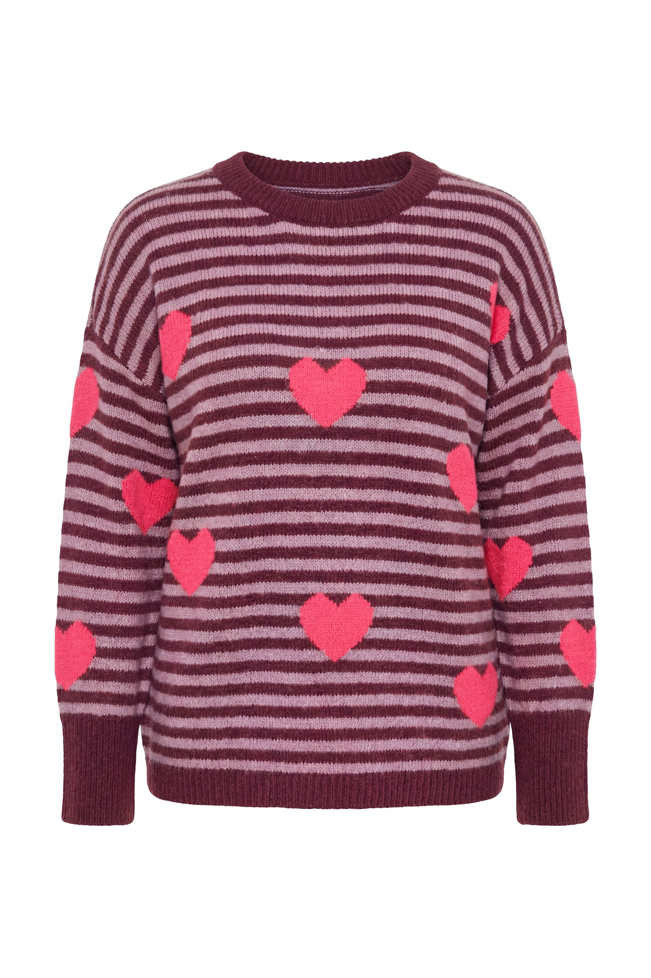 Ulla Popken Pullover in Lila: Vorderseite