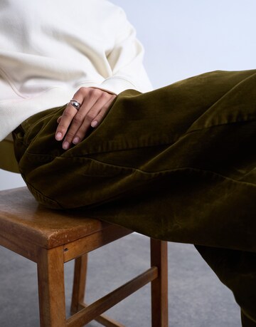 TOPSHOP Loosefit Παντελόνι 'TULLE' σε πράσινο