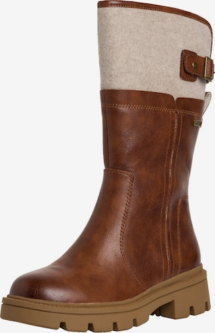 JANA Boots in Brown: front