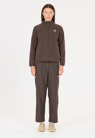 SOS Functionele fleece jas 'Draco' in Bruin