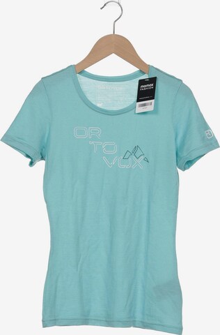 ORTOVOX T-Shirt S in Blau: predná strana