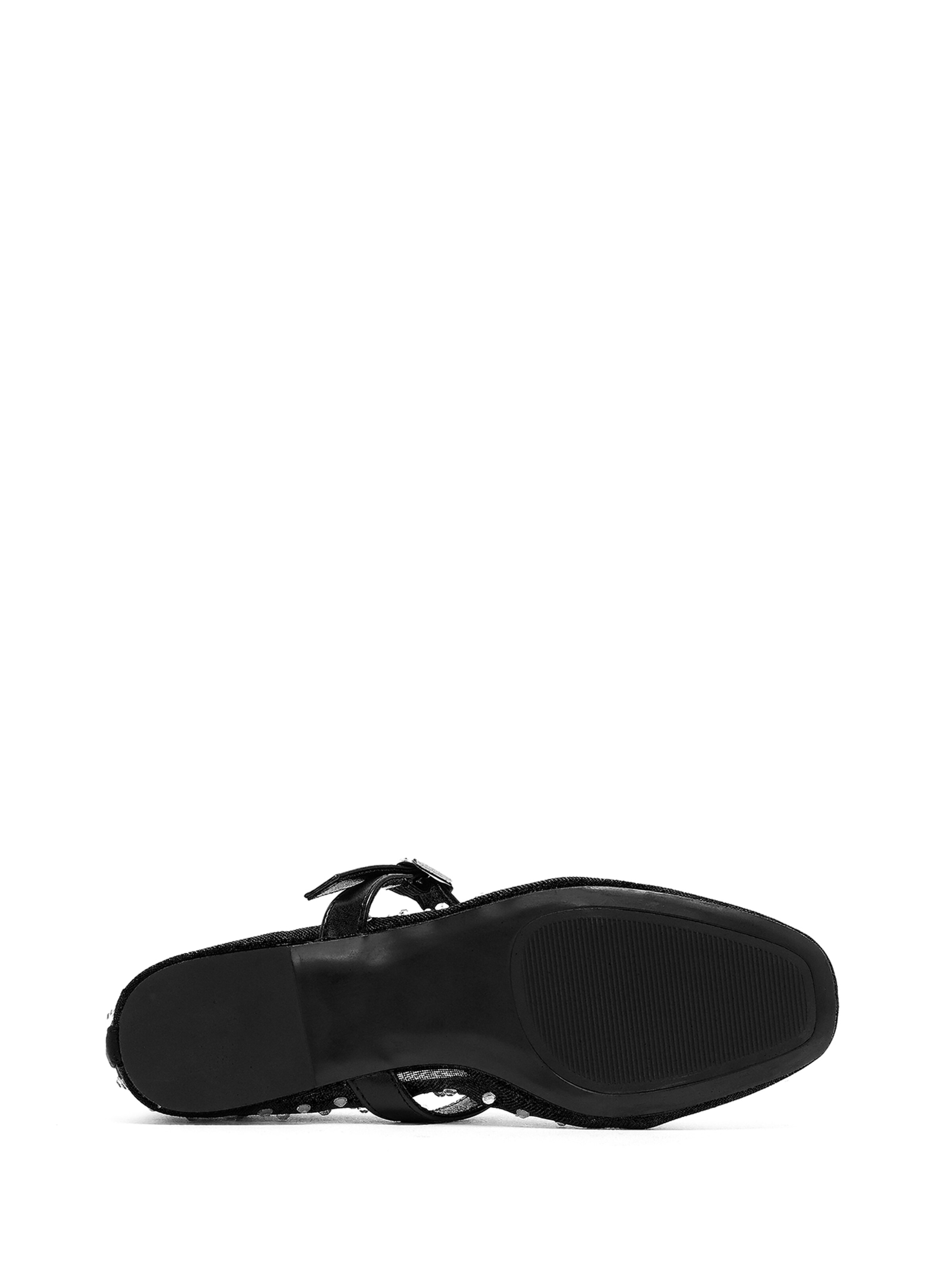Ballerines à lanières Derimod en noir