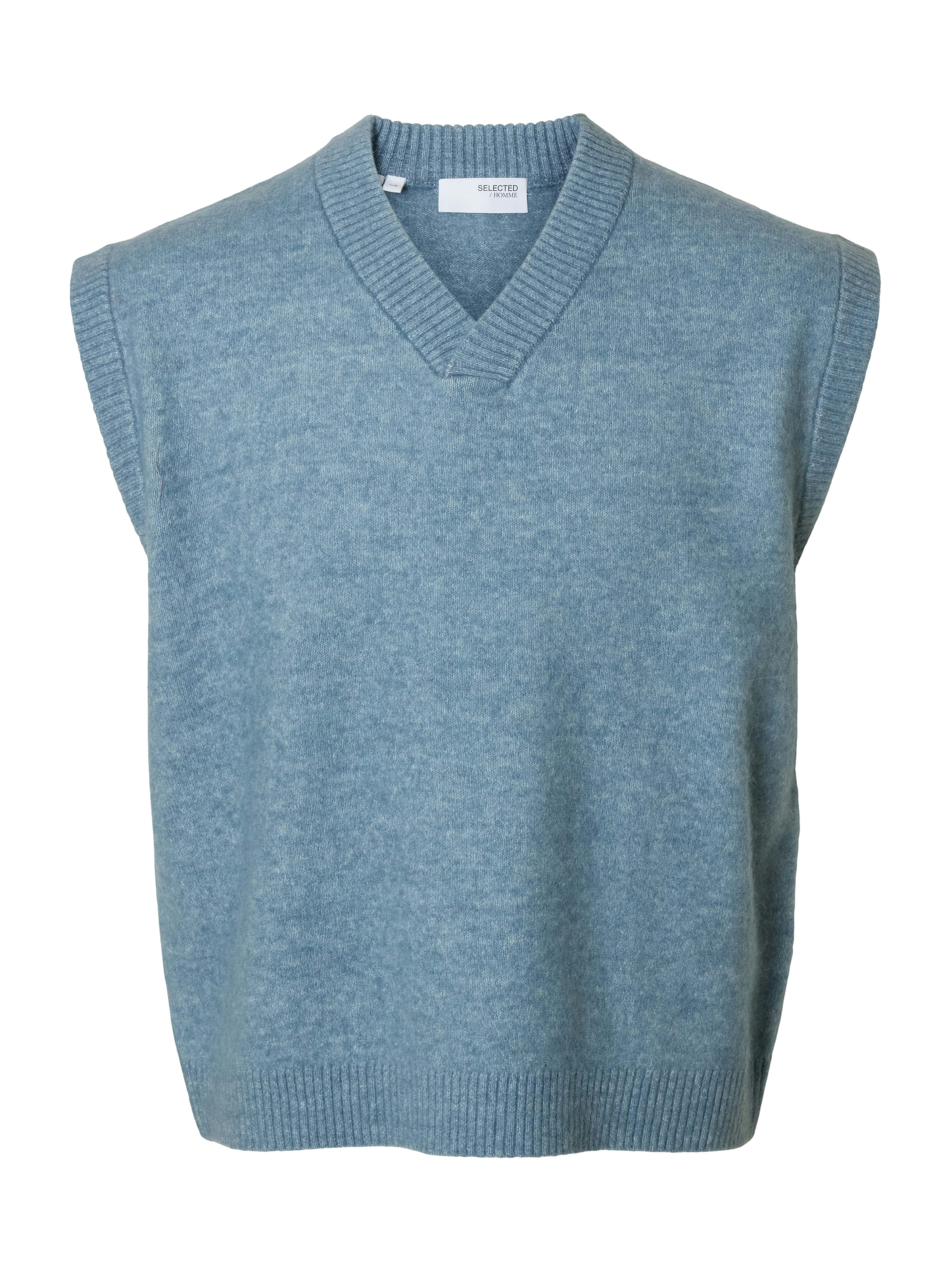 Pullover 'SLHRai' di SELECTED in blu: frontale