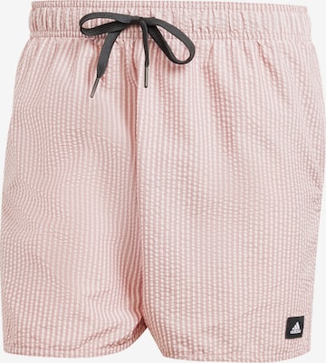 ADIDAS SPORTSWEAR Athletic Swim Trunks 'Classics' in Red: front