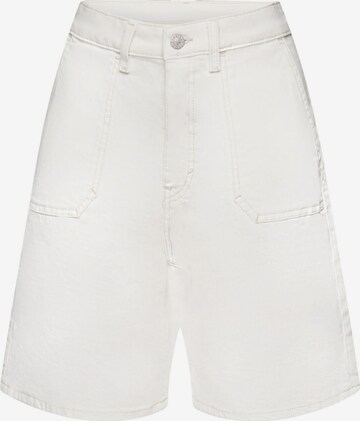 ESPRIT Wide leg Jeans in White: front