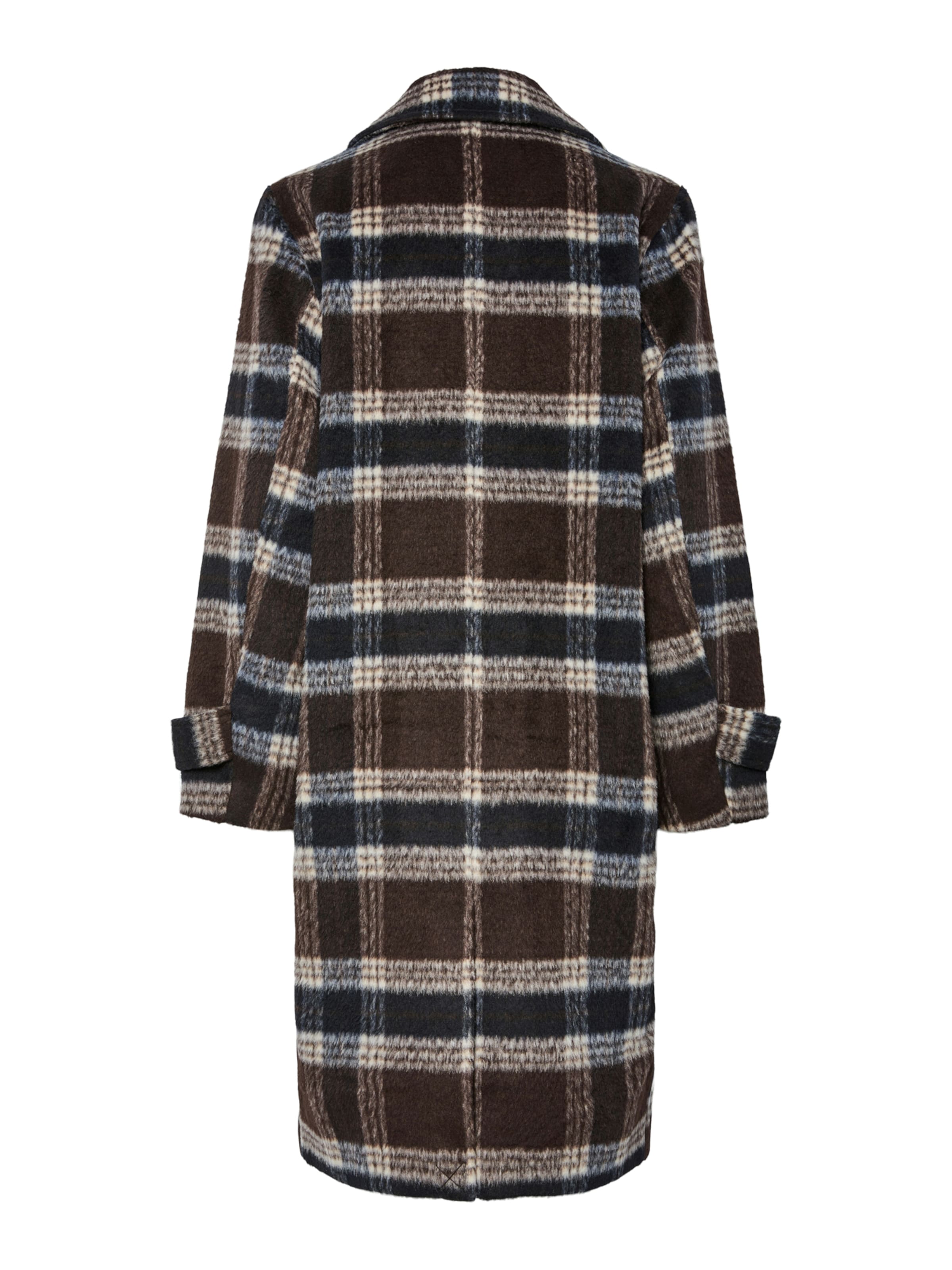 PIECES Mantel 'PCMARBLE' in Braun