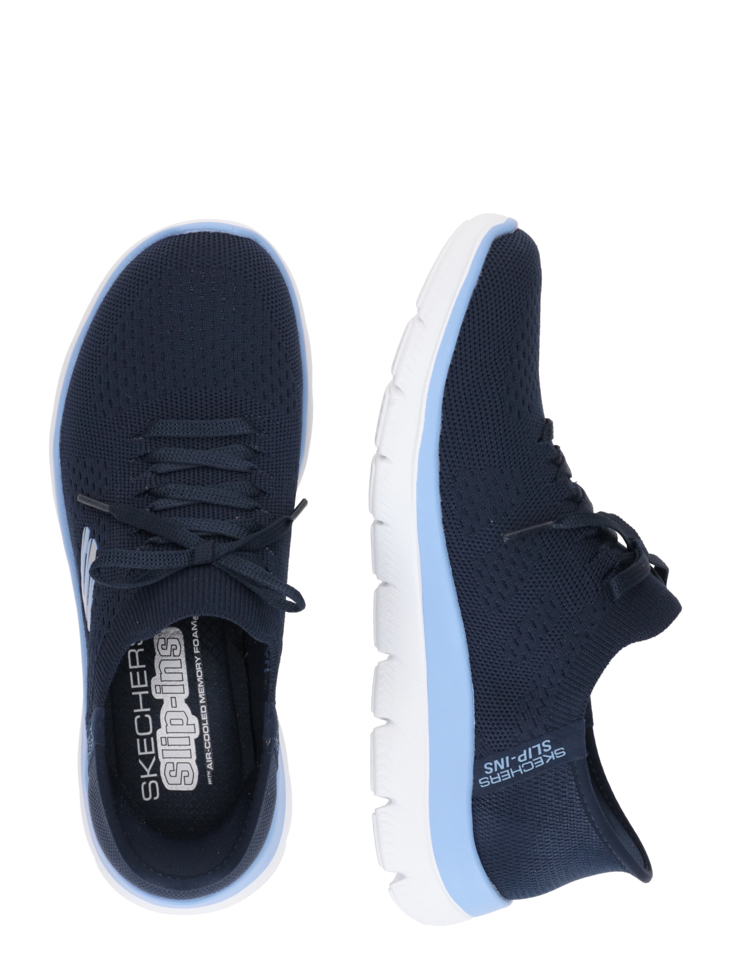 SKECHERS Σνίκερ χαμηλό 'Summits-New Daily' σε μπλε