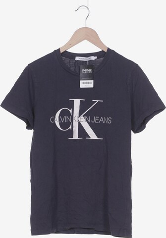 Calvin Klein Jeans T-Shirt L in Blau: predná strana
