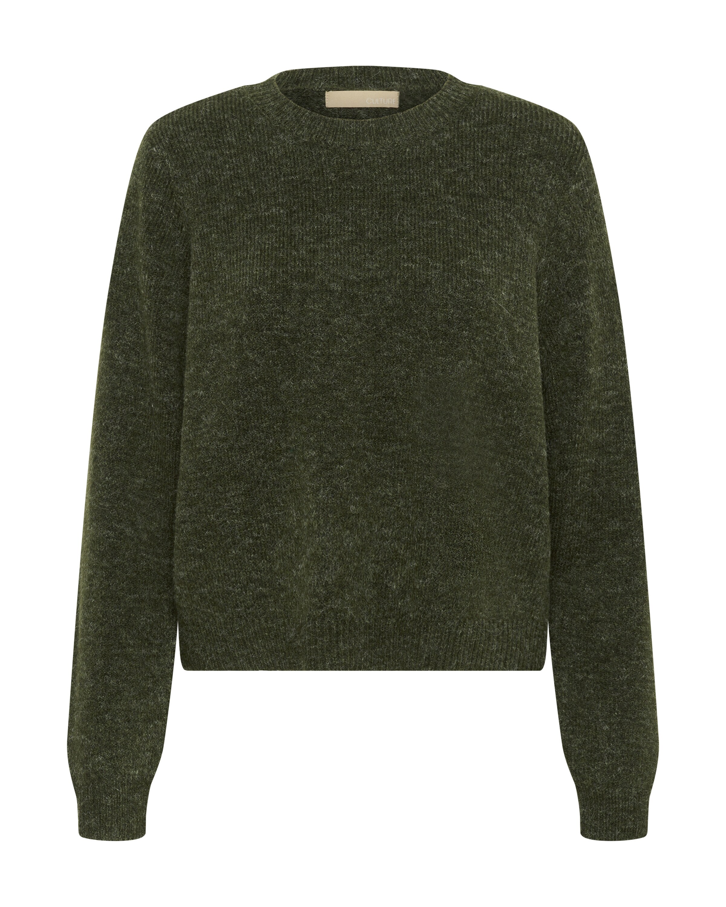 CULTURE Pullover 'Osana' in Grün: Vorderseite