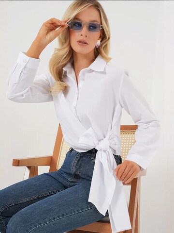 Bigdart Blouse in Wit