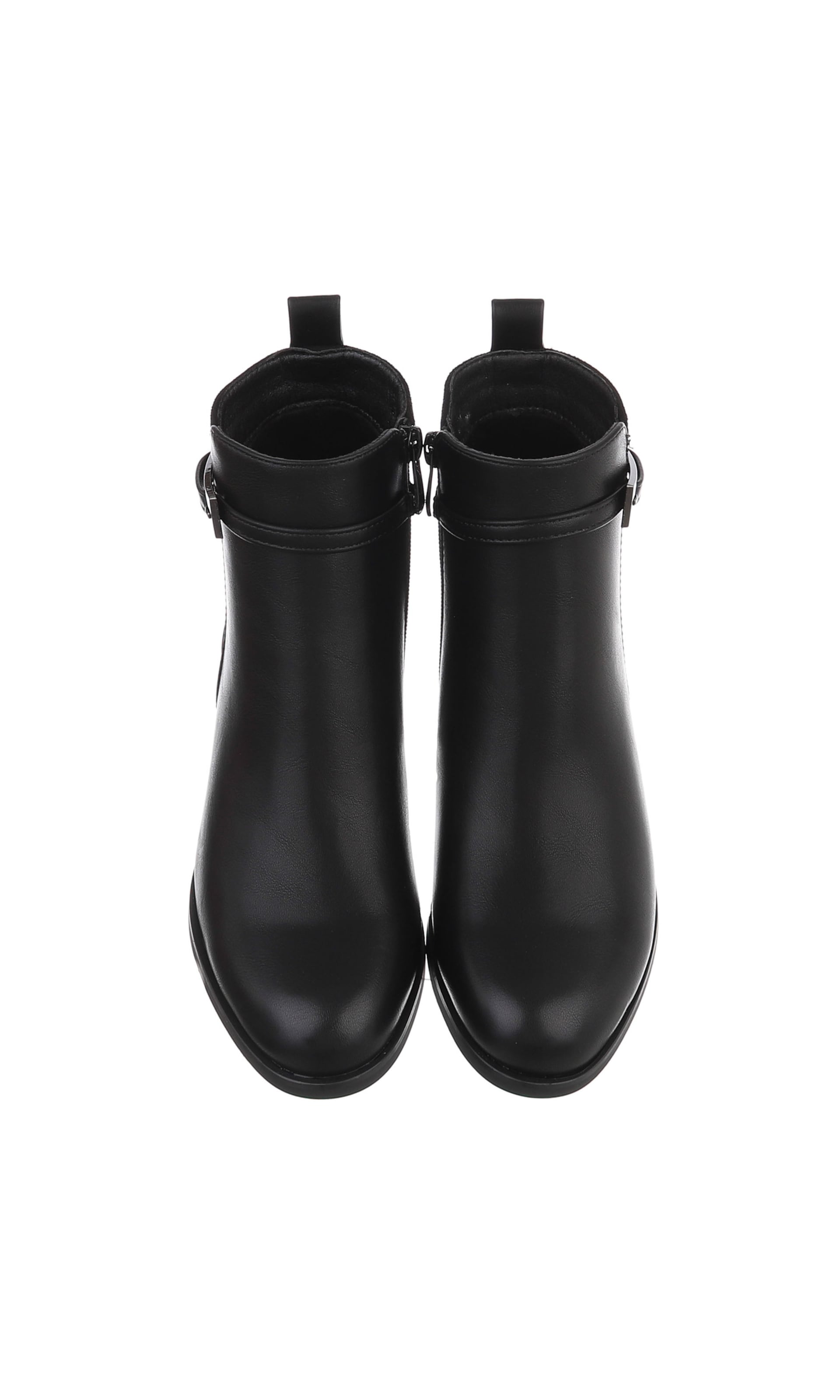 Ital-Design Stiefelette in Schwarz