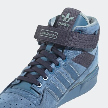 Sneaker alta 'Forum Mid Parley' di ADIDAS ORIGINALS in blu