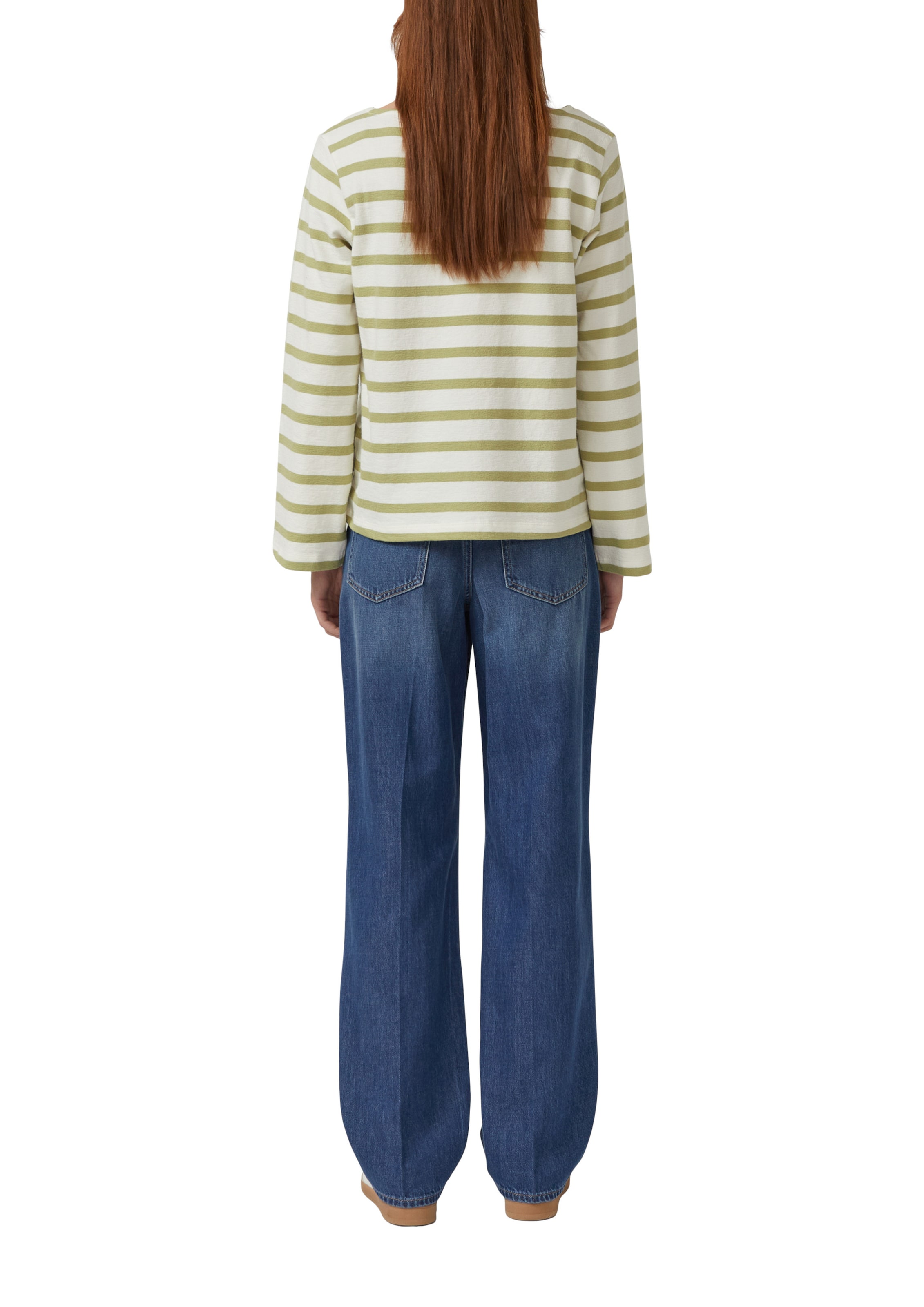 s.Oliver Sweatshirt in Groen