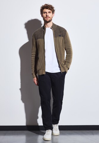 Street One MEN Strickjacke in Braun