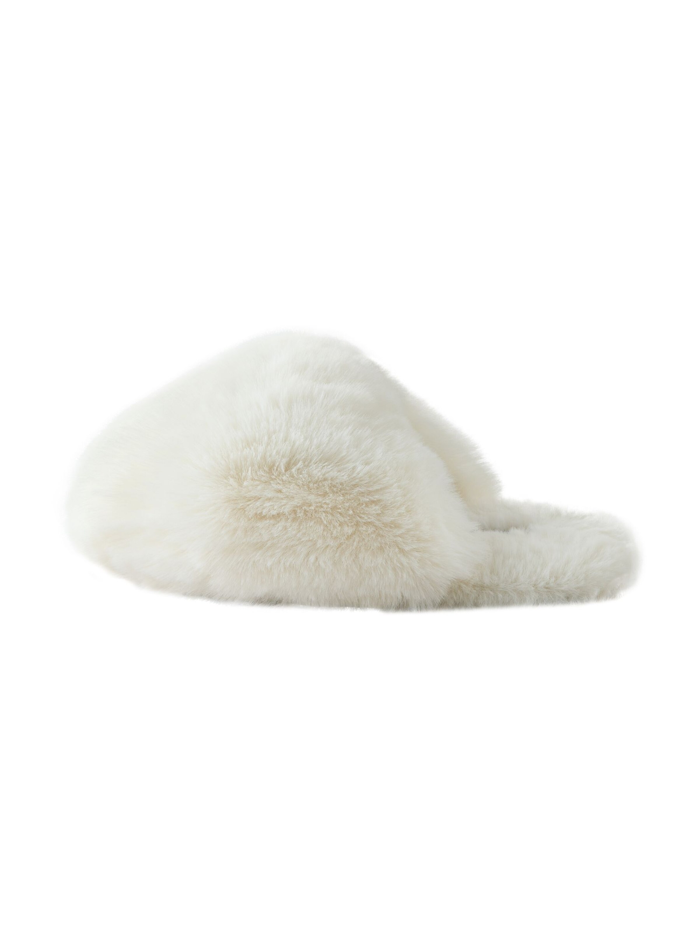 Pantoufle Next en blanc : devant